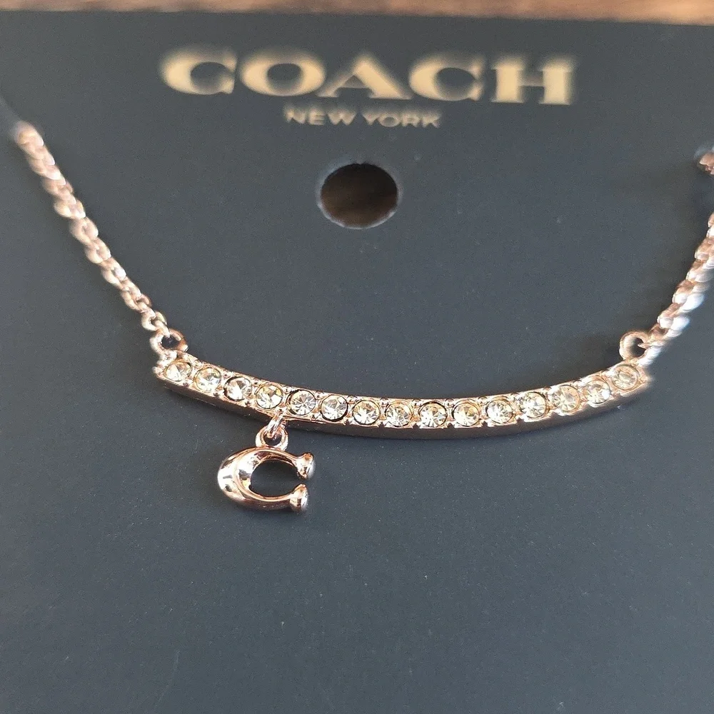 Coach Rose Gold Necklace